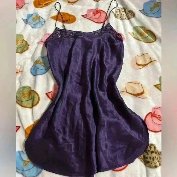 Victoria's Secret Other - Vintage 100% silk Victoria’s Secret gold label slip dress Medium